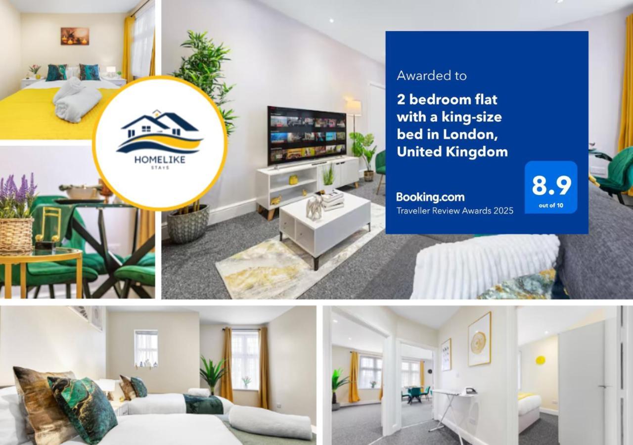 Elegant & Spacious 2 Bedroom Hideaway In The Heart Of London - Sleeps 6 People- Has A King Bed- Parking Available! Instant Book! 20 Percent Off! Limited Time Deal! Barnet Exterior foto